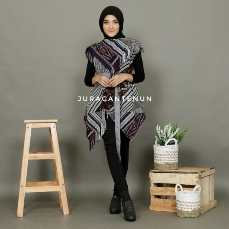 Jual Top Pancali - Blus Tenun - Baju Tenun Atasan | Shopee Indonesia