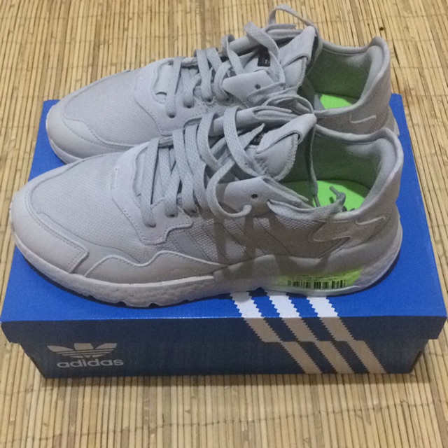 Jual Sepatu adidas nite jogger grey FV3619 Shopee Indonesia