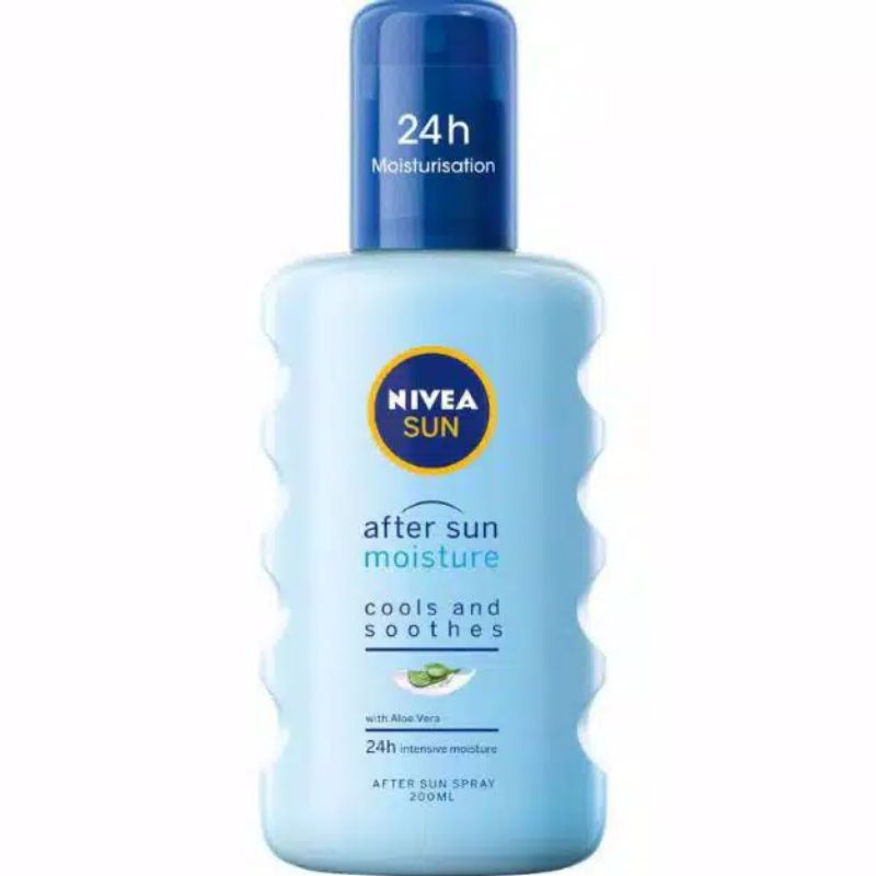 Jual Nivea After Sun Moisture With Aloe Vera 200ml Shopee Indonesia