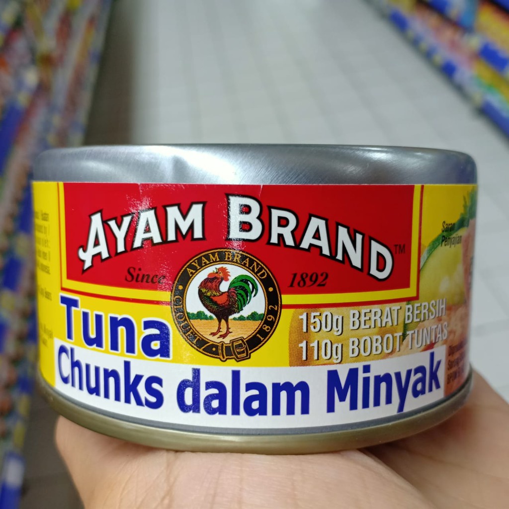 Jual Ayam Brand Tuna Chunks dalam Minyak Tin 160 gram Shopee Indonesia