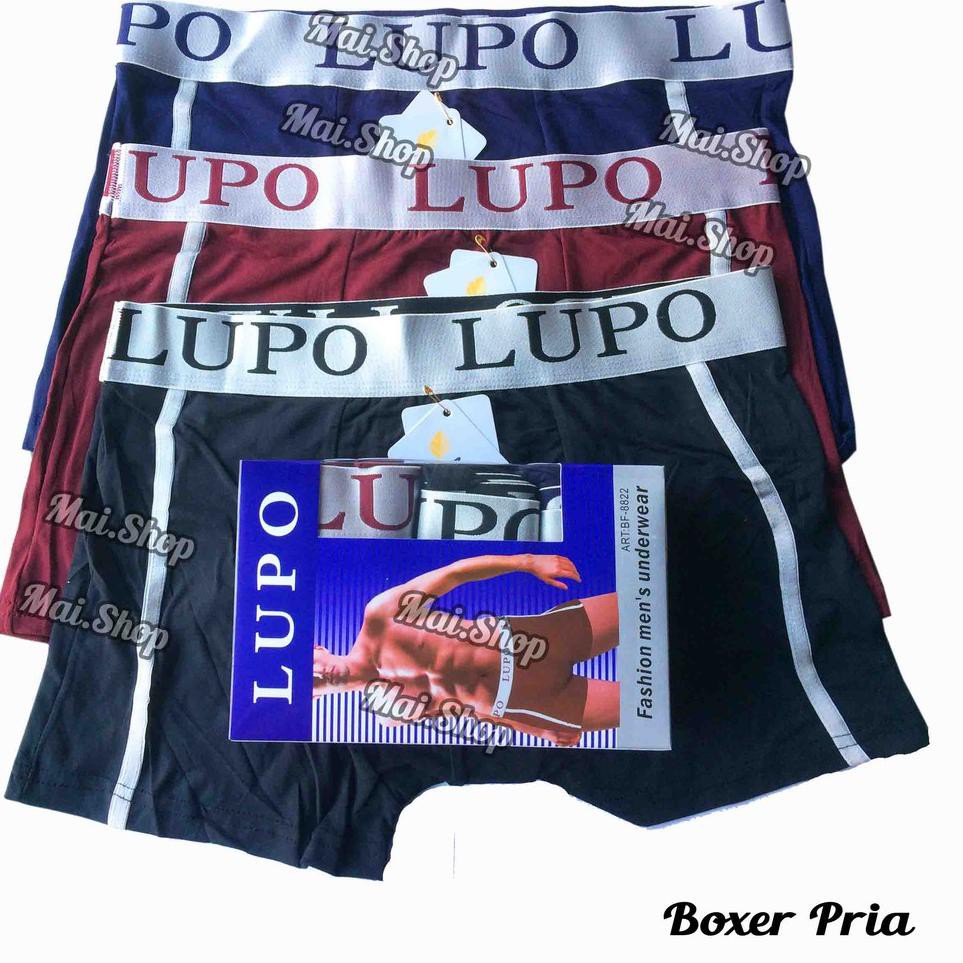 Jual Diskon19% CELANA BOXER PRIA ( Premium SOFT ) | Shopee Indonesia