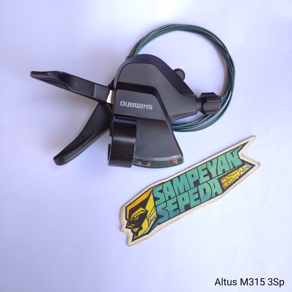 Jual Shifter Operan Belakang Sepeda Shimano Altus M315 3sp 3 Speed ...