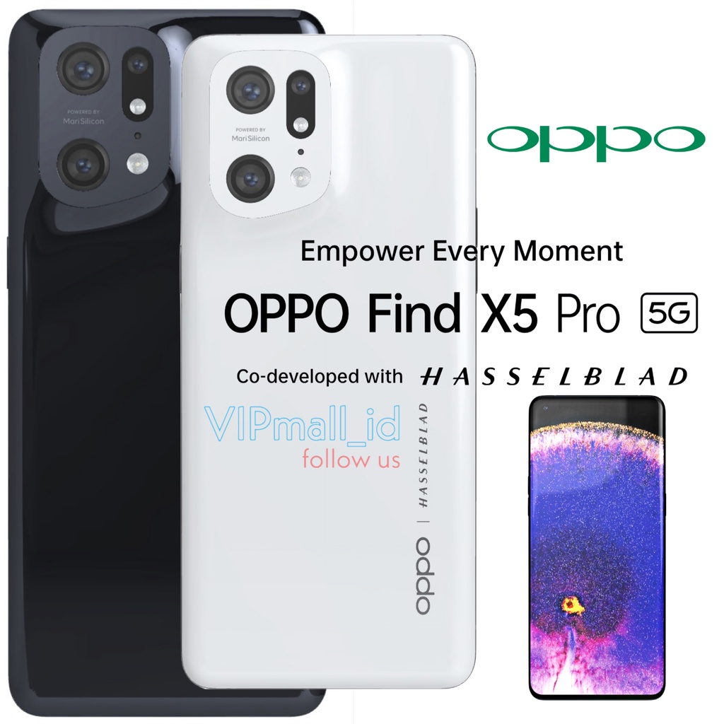 Jual OPPO FIND X5 PRO 5G 12/256 - GARANSI RESMI - HP OPPO FIND X5 PRO ...