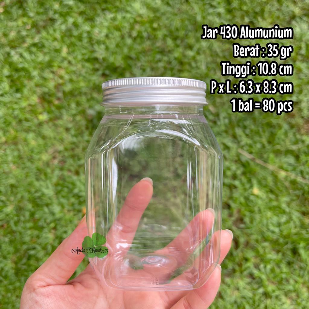 Jual Toples Jar Bumbu 350 430 Ml Tutup Alumunium Premium Food Grade Shopee Indonesia 8958