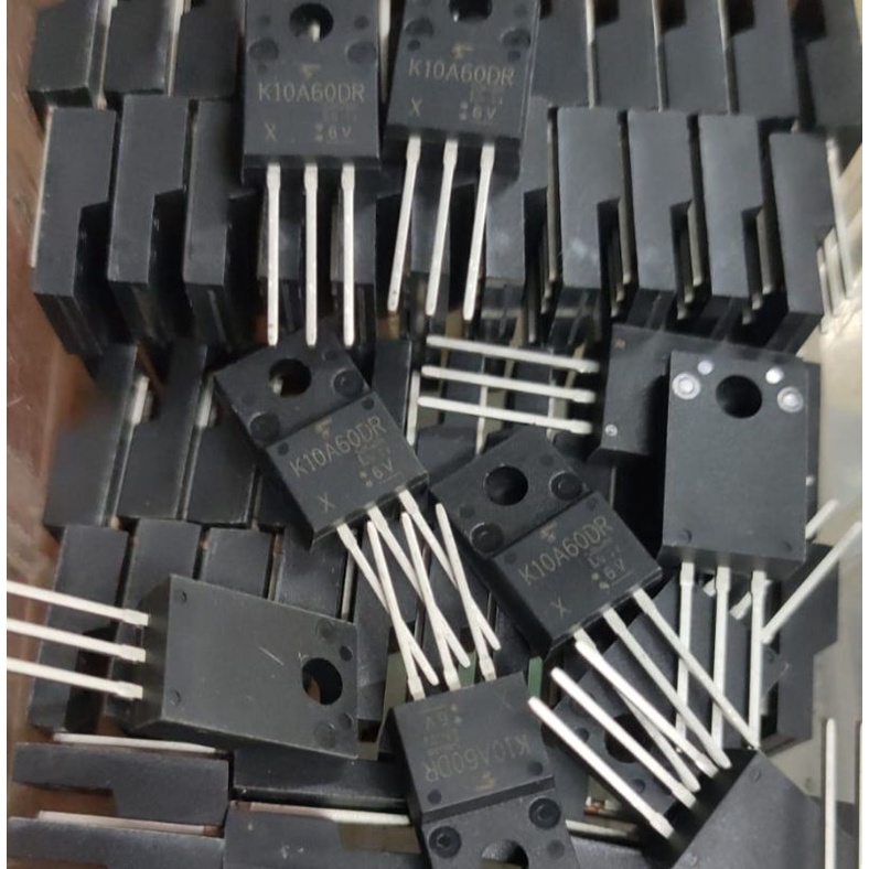 Jual K10A60D TK10A60D K10A60 K10A600 Transistor Mosfet To220f 10A 600V