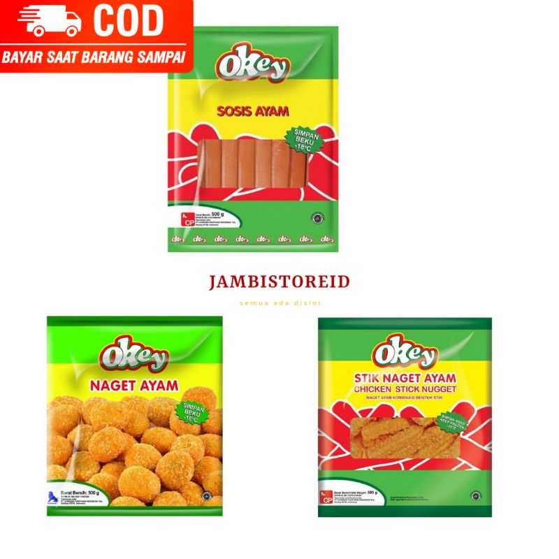 Jual Jambistoreid Jambi Langsung Kirim Okey All Variant Gram Nugget Stick Nugget Sosis