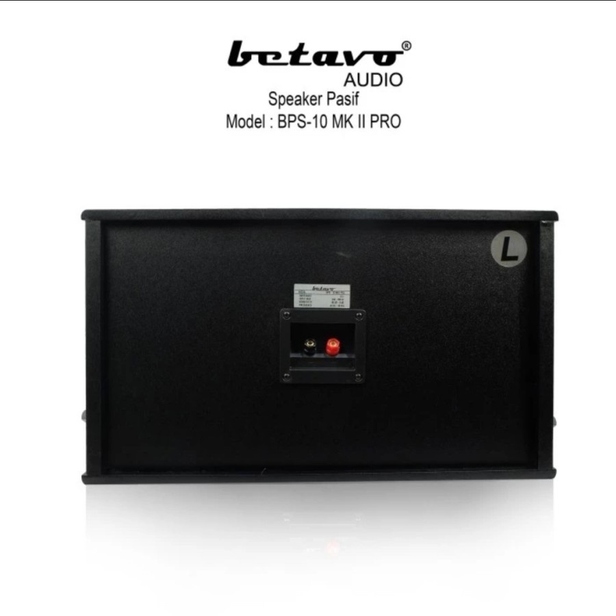 Jual Speaker 10 inch Betavo bps 10 Mk II pro pasif bps10 mk 2 pro ...