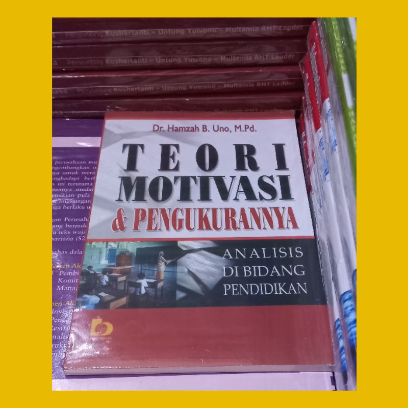 Jual Teori Motivasi Dan Pengukurannya Analisis Di Bidang Pendidikan ...