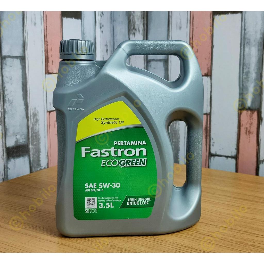 Jual OLI PERTAMINA FASTRON ECO GREEN SAE 5W30 Galon 3.5 Liter Shopee