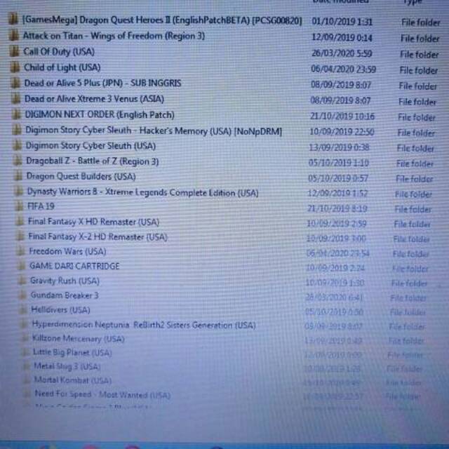 Jual Game PS Vita NONPDRM / Game Switch XCI Shopee Indonesia