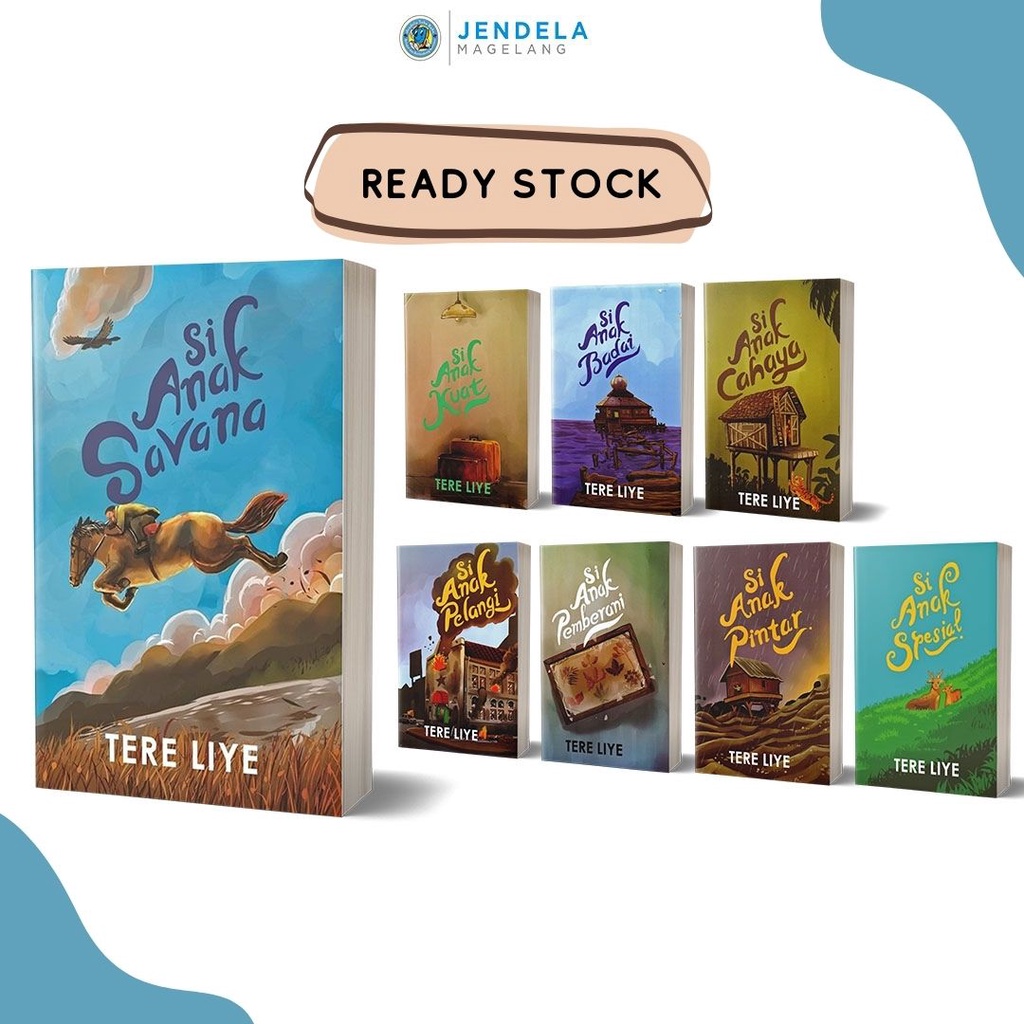 Jual Novel Si Anak Savana Badai Kuat Pemberani Pintar Seri Lengkap - Main Image