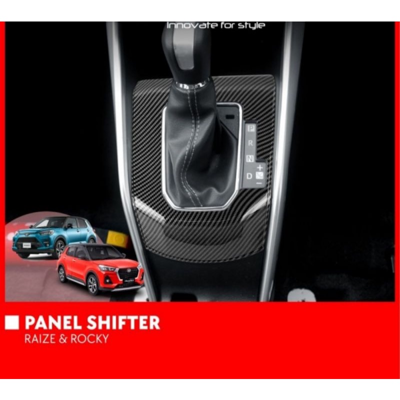 Jual Panel List Shift Raize 2021 2022 2023 2024 2025 Carbon / Panel ...