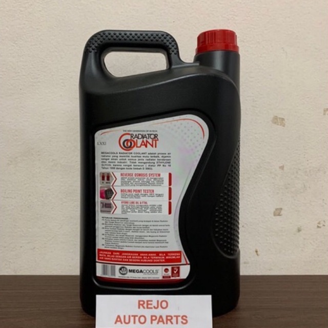 Jual Megacools Radiator 5 Liter Hijau/Merah | Shopee Indonesia