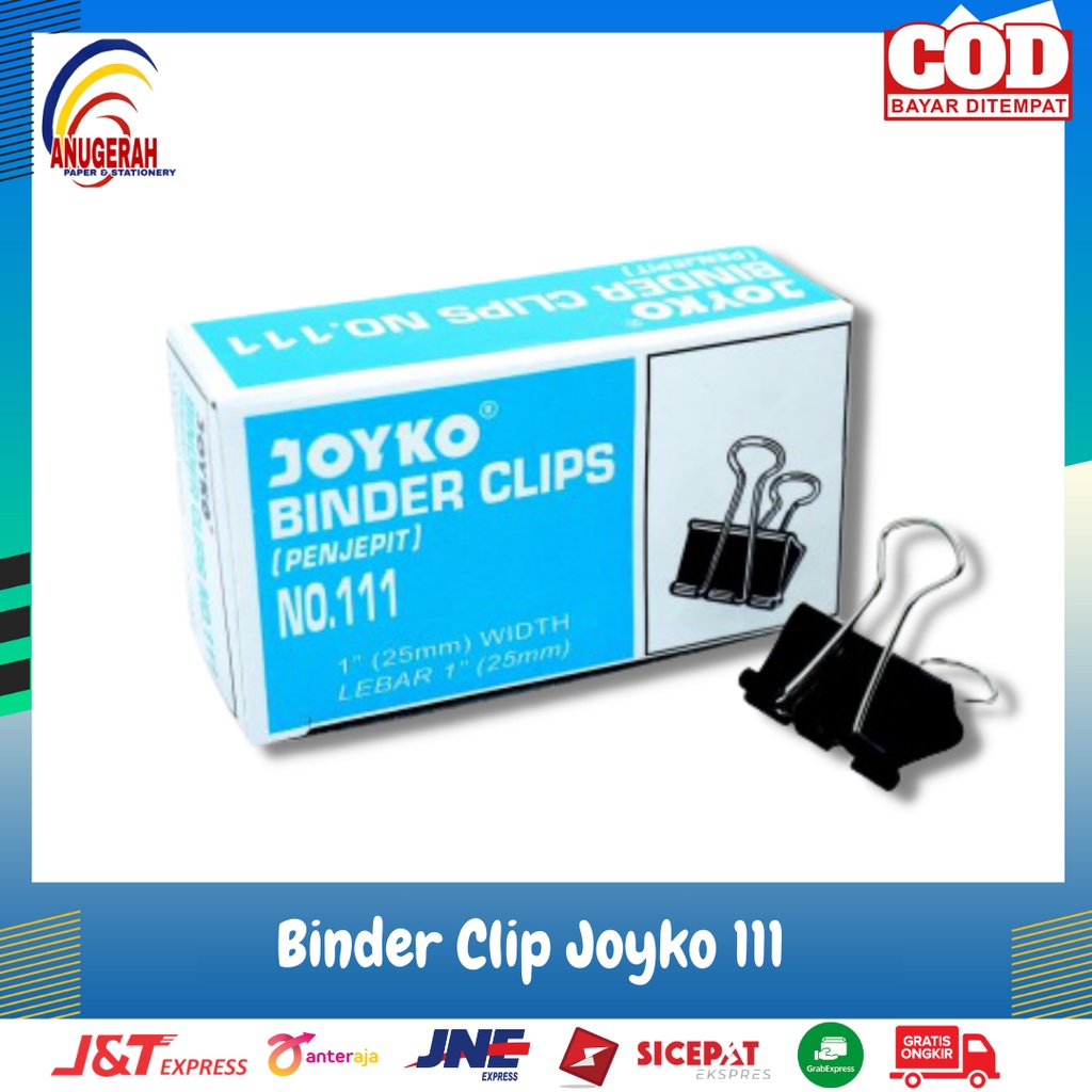 Jual Binder Clip Joyko No 111 (PCS) Shopee Indonesia