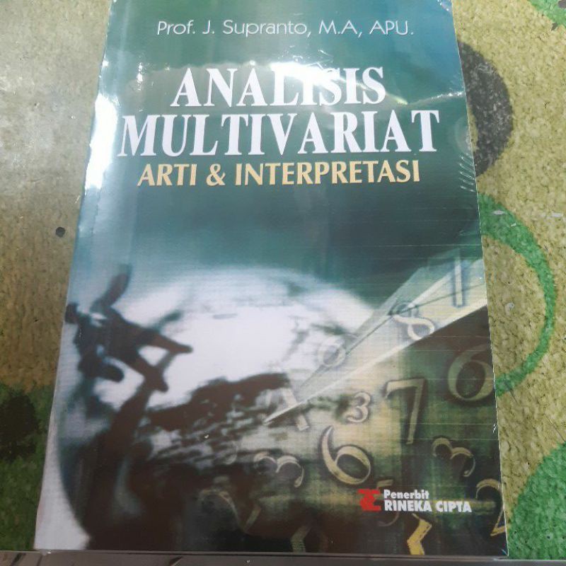 Jual ANALISIS MULTIVARIAT ARTI & INTERPRETASI | Shopee Indonesia