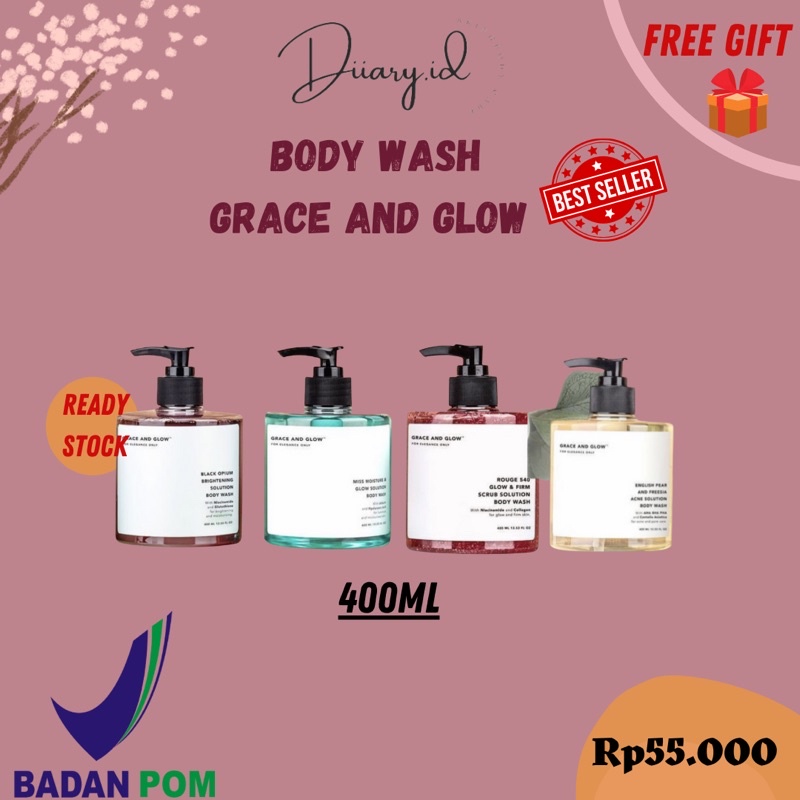 Jual Ready Grace And Glow Body Wash Shopee Indonesia