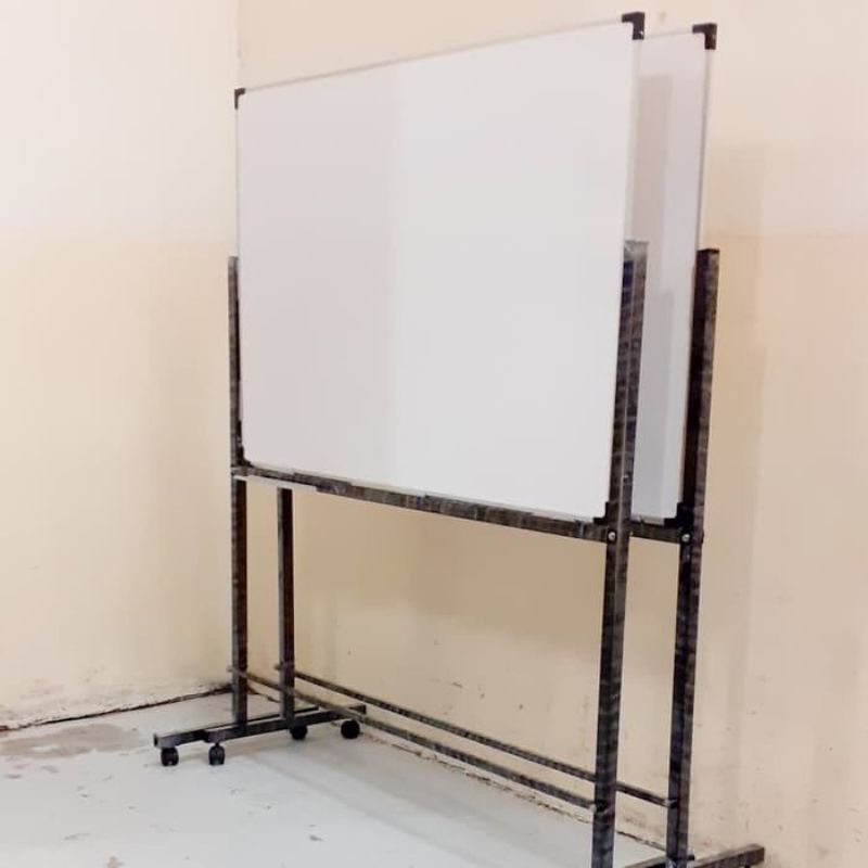 Jual whiteboard standing 90 x 120 nonmagnet | Shopee Indonesia