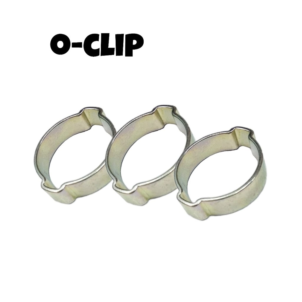 Jual OClip / Double Ear Oclip / Hose Clamp 1/2" / 5/8" / 9/16" (10
