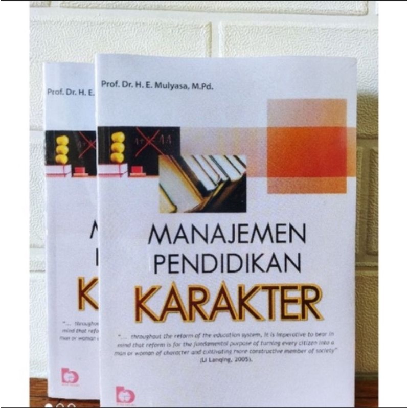 Jual Buku Manajemen Pendidikan Karakter (E. Mulyasa) | Shopee Indonesia