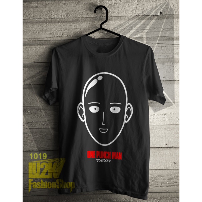 Jual KAOS ONE PUNCH MAN SAITAMA ANIME KOCAK LUCU SUPERHERO L2K 1019