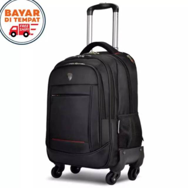 Jual Ransel Trolley backpack trolley Carry ON polo power JUMBO Original Shopee Indonesia