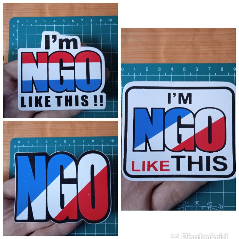 Jual Stiker NGO thailand look tailook siip sticker bz boyza ngo ns ...