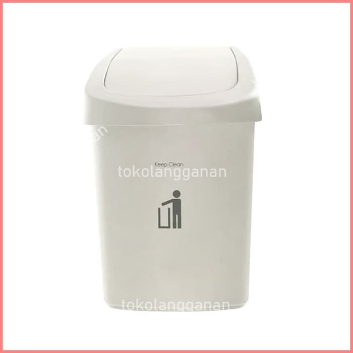 Jual Dkw Tempat Sampah Tutup Ayun 25 Ltr Putih Bn17 Shopee Indonesia 7505