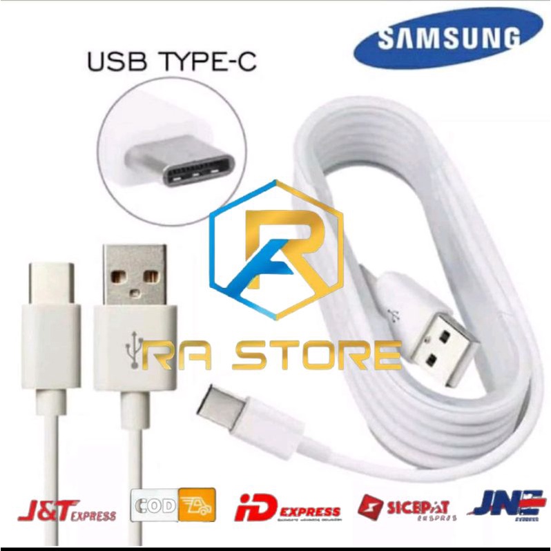 Jual Cable Kabel Cas Data Samsung A20 A30 A50 A51 A70 Type C Tipe C Asli Original Bawaan Dari