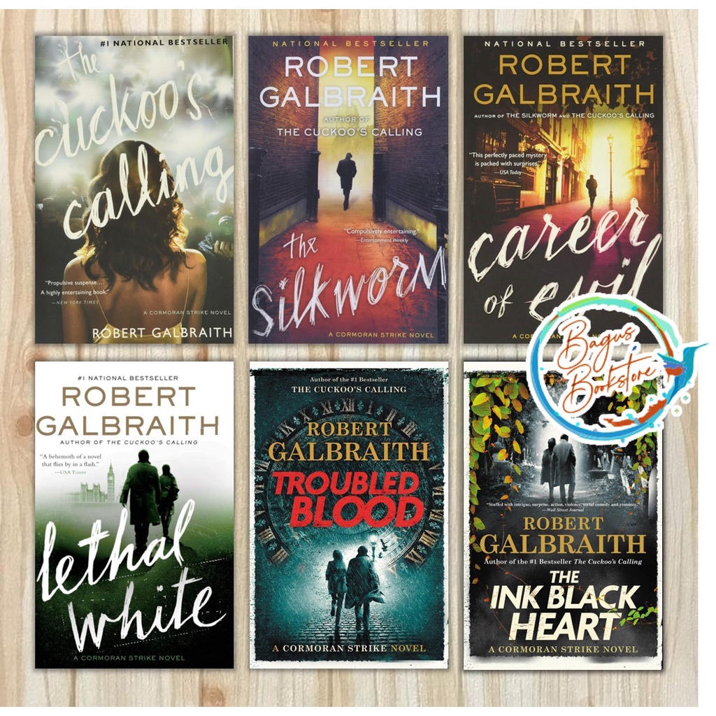 Jual The Ink Black Heart (Cormoran Strike 1-7) - Robert Galbraith ...