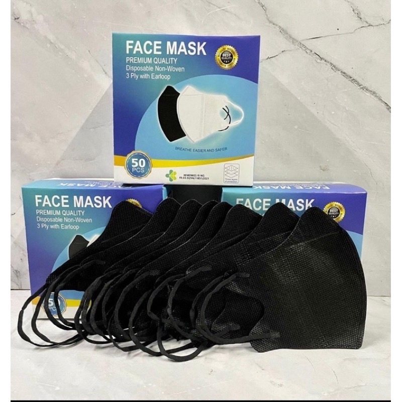 Jual Masker Duckbill Alkindo Mouson Embos 4 Ply Isi 50 Pcs | Shopee ...