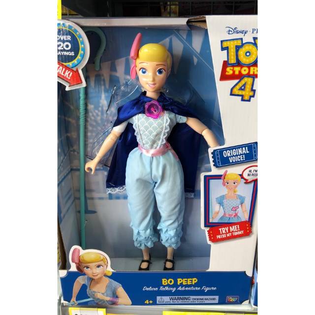 Bo peep deluxe talking shop adventure figure