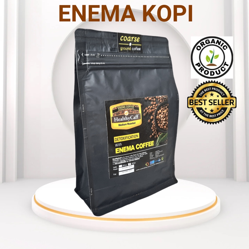 Jual Kopi Enema Medium Roasted Bean Terapi Kopi Detox Liver Usus Besar ...