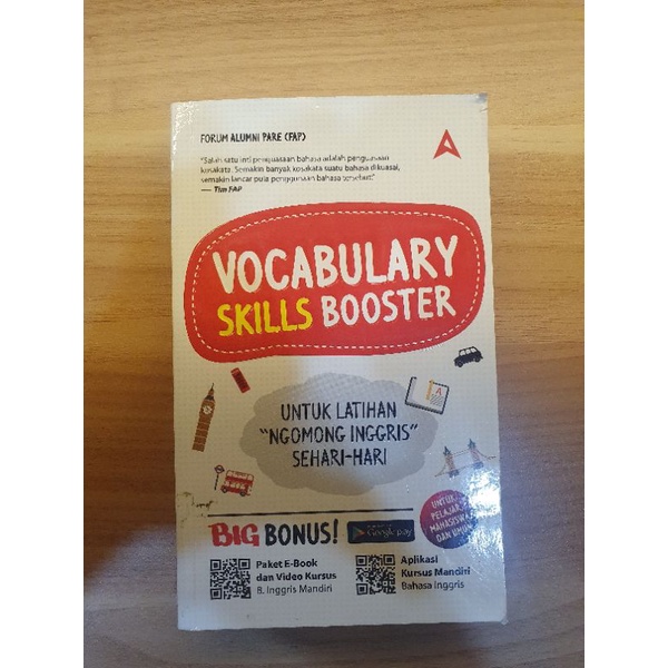 Jual Buku Bahasa Inggris Vocabulary Skills Booster | Shopee Indonesia