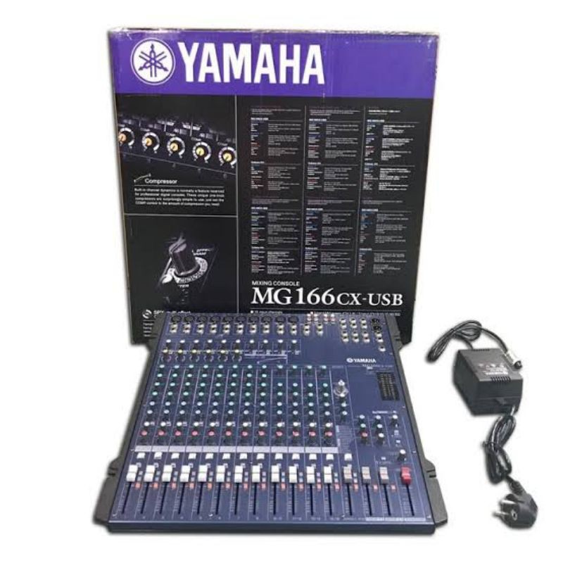 Jual Mixer Yamaha MG166CX USB 16 CHANNEL MG 166 CX USB Shopee Indonesia
