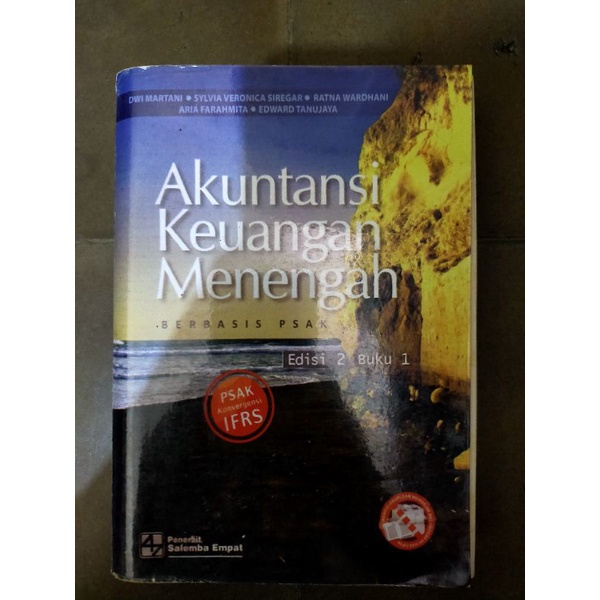 Jual Akuntansi Keuangan Menengah Berbasis PSAK Buku 1 Edisi 2 | Dwi ...