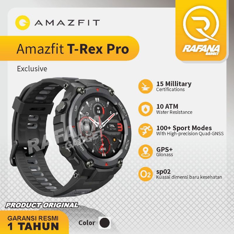 Jual Amazfit T Rex Pro Smartwatch Shopee Indonesia