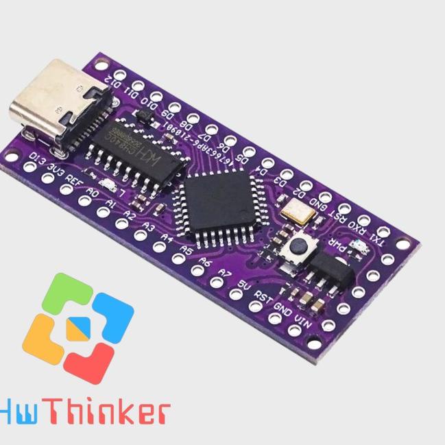 Jual Banyak Dipakai.. LGT8F328P-LQFP32 MiniEVB TYPE-C pengganti Arduino ...