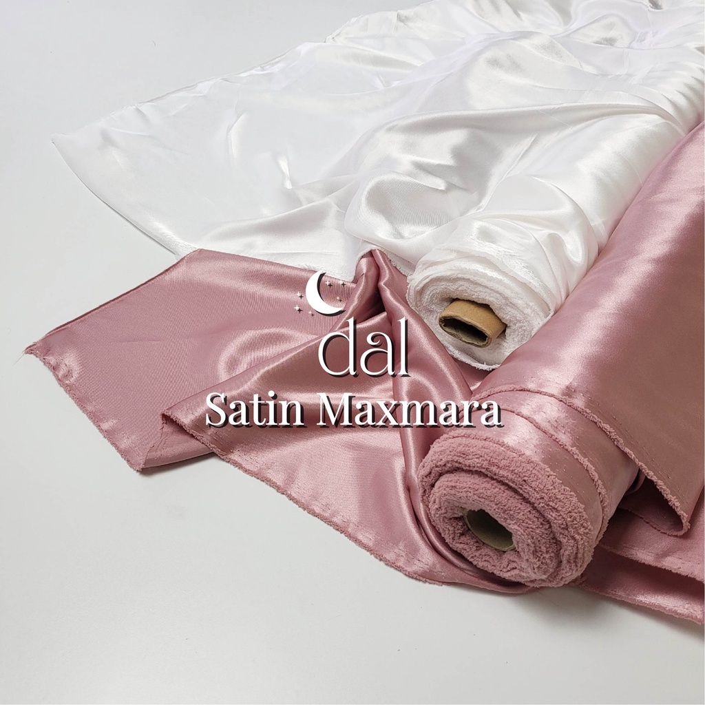 Jual M Kain Bahan Satin Silk Charmuse Premium Furing Sateen Charmeuse Hijau Botol Merah Marun