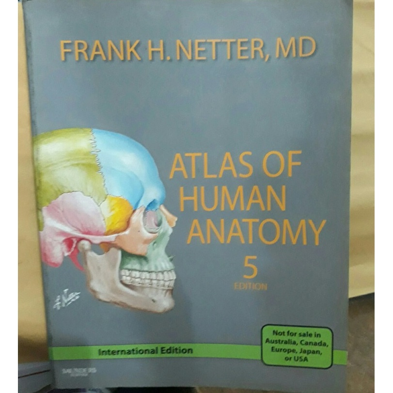 Jual Buku Atlas Of Human Anatomy 5th Edition Frank H Netter | Shopee ...