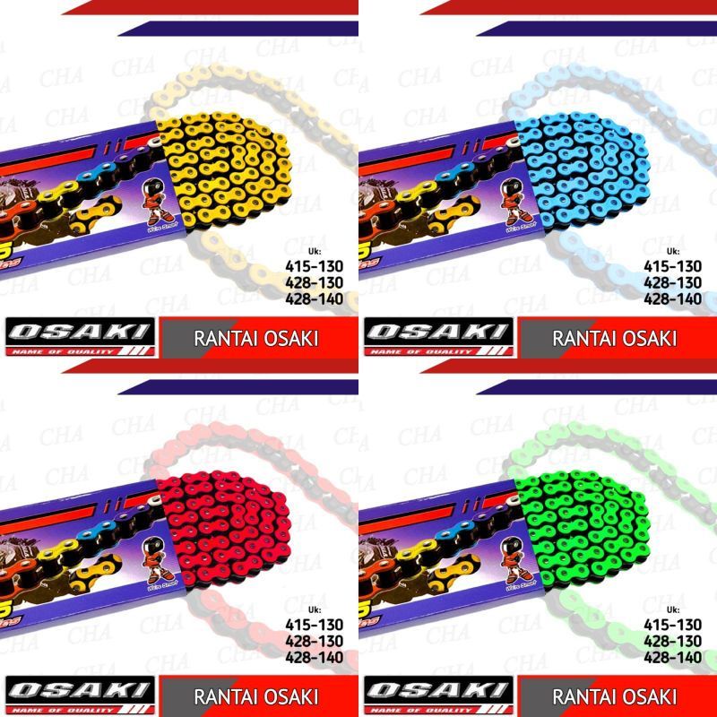 Jual Rantai Rante motor merek Osaki OSAKI made in Thailand ukuran 415 ...