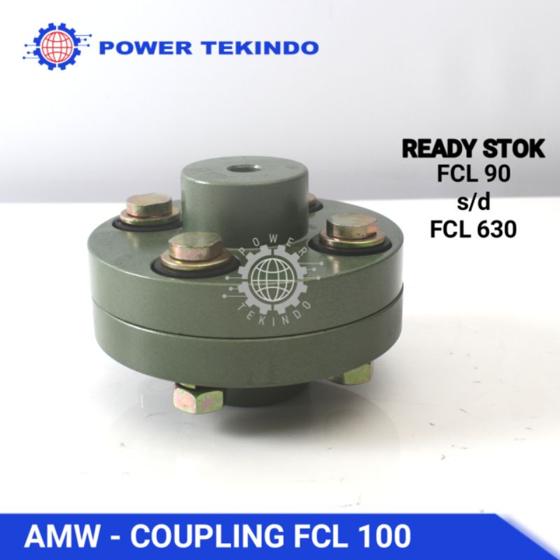 Jual AMW Coupling FCL 100 Kopel Dinamo FCL100 Kopel Gearbox | Shopee ...