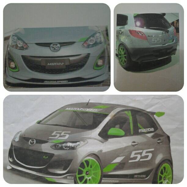 Jual Bodykit Mazda 2 BODIKIT BODY KIT | Shopee Indonesia