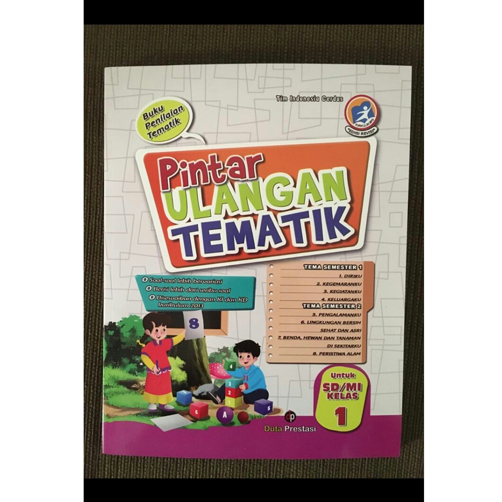 Jual BUKU PINTAR MENGERJAKAN TUGAS TEMATIK KELAS 1 SMT 1&2 (REVISI ...