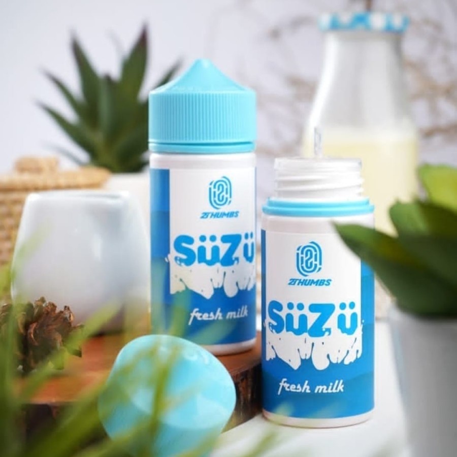 Jual SUZU FRESH MILK LIQUID 100ML BY 2THUMBS - 3 MG | Shopee Indonesia
