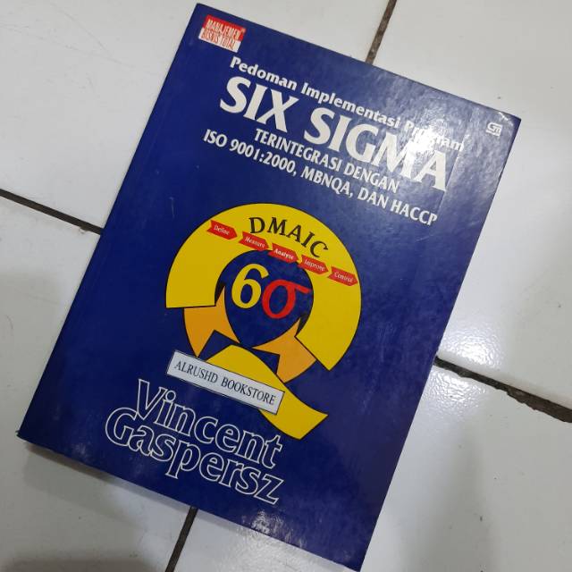 Jual Buku Original- Pedoman Implementasi Program SIX SIGMA - Vincent ...