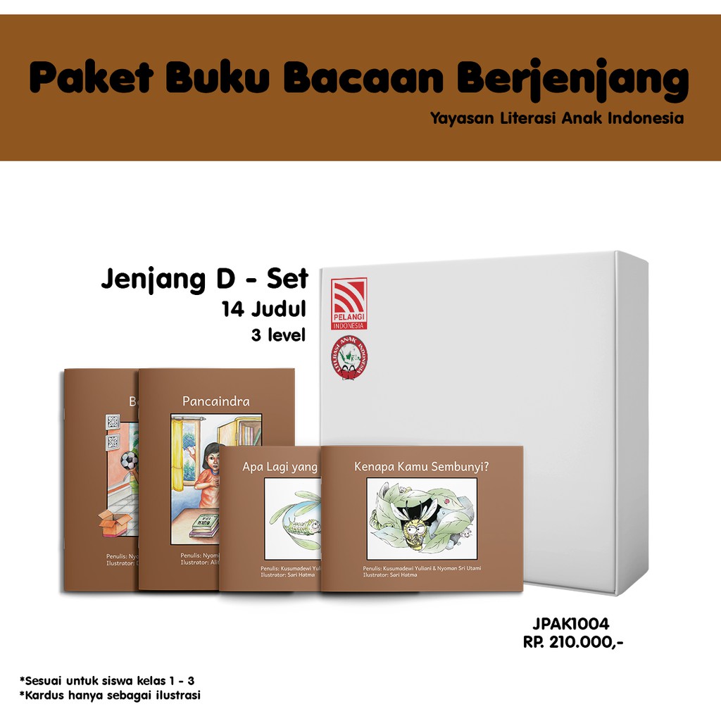 Jual Buku Anak PAUD/TK/SD : Bahasa Indonesia : Paket Buku Bacaan ...