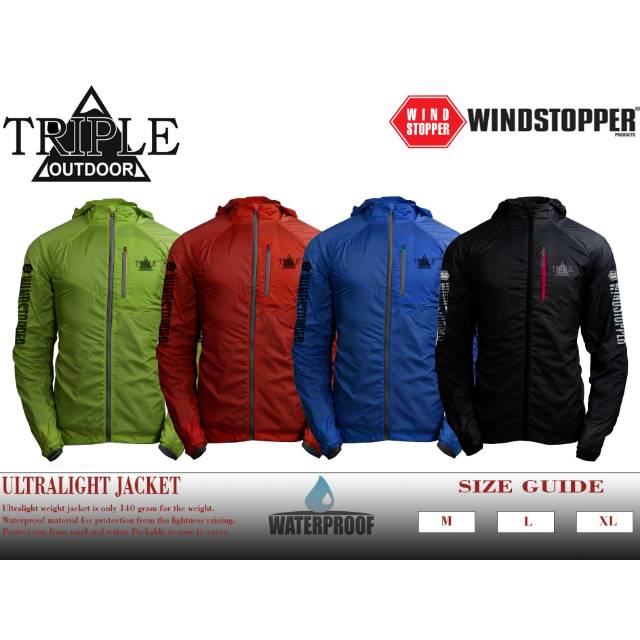 Jaket cheap windbreaker waterproof