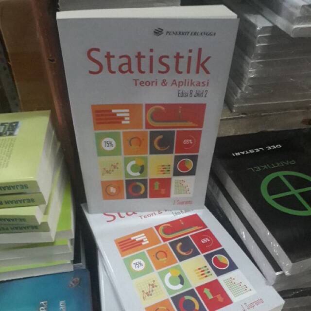 Jual Buku Statistik Teori Dan Aplikasi Edisi Jilid Shopee Indonesia