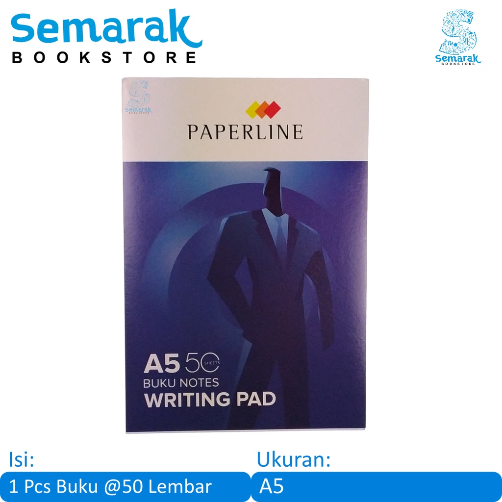 Jual Paperline Writing Pad Notebook Buku Catatan A Buku Lembar Shopee Indonesia