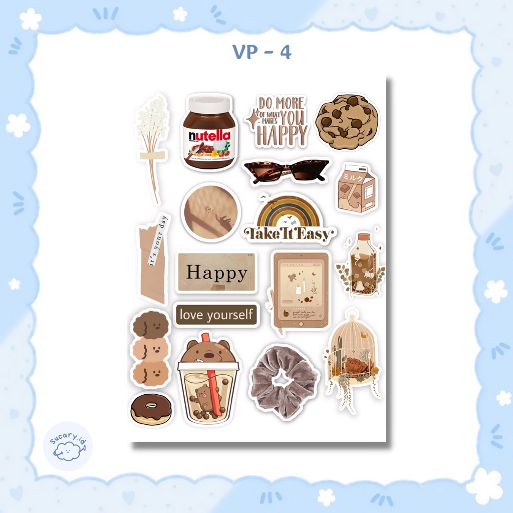 Jual Vintage Stickers Pack | Stiker Vintage | Stiker Scrapbook ...